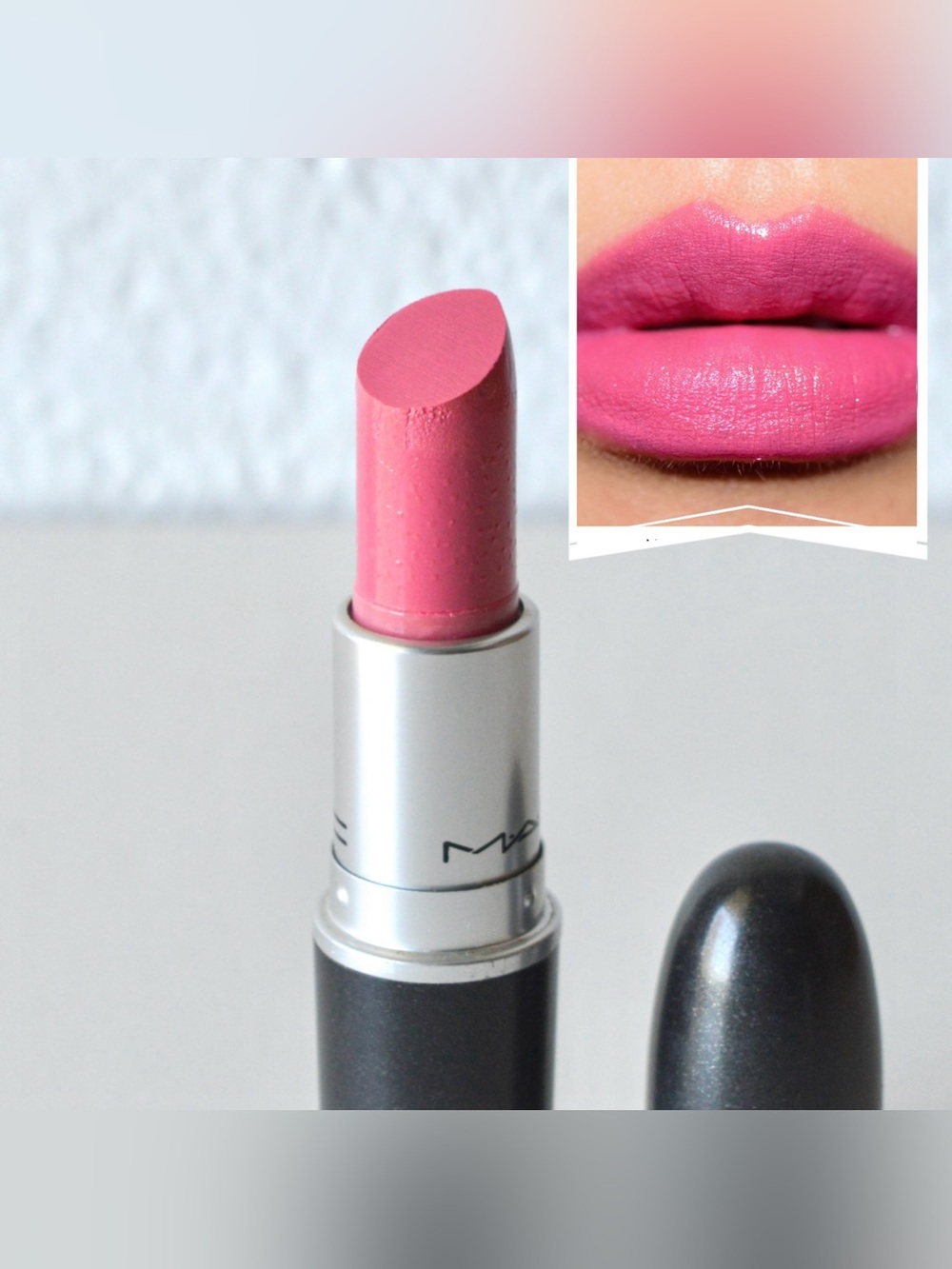 MAC Cosmetics Lipstick *SPEED DIAL* Discontinued Cool Pink RARE